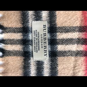 Authentic Burberry Scarf